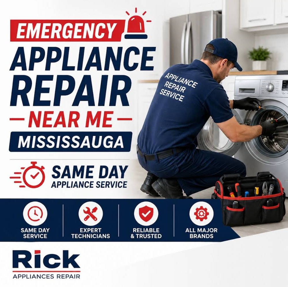 Emergency appliance repair near me — same day service, Rick Appliance Repair